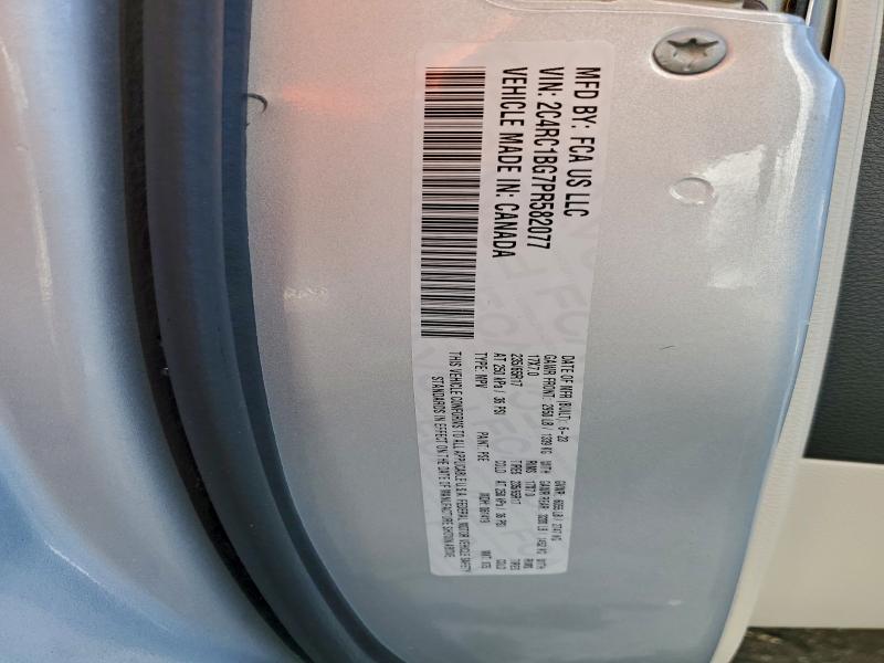 99220555 :رقم المزاد ، 2C4RC1BG7PR582077 vin ، 2023 Chrysler Pacifica T مزاد بيع