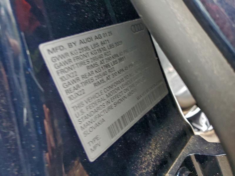 Продажа на аукционе авто 2025 Audi Q8, vin: WA1EVBF1XSD023598, номер лота: 96009585