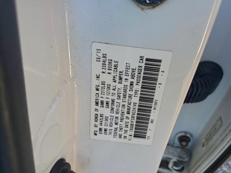 Aukcja sprzedaży 2015 Acura Tlx, vin: 19UUB1F3XFA024149, numer aukcji: 95023265