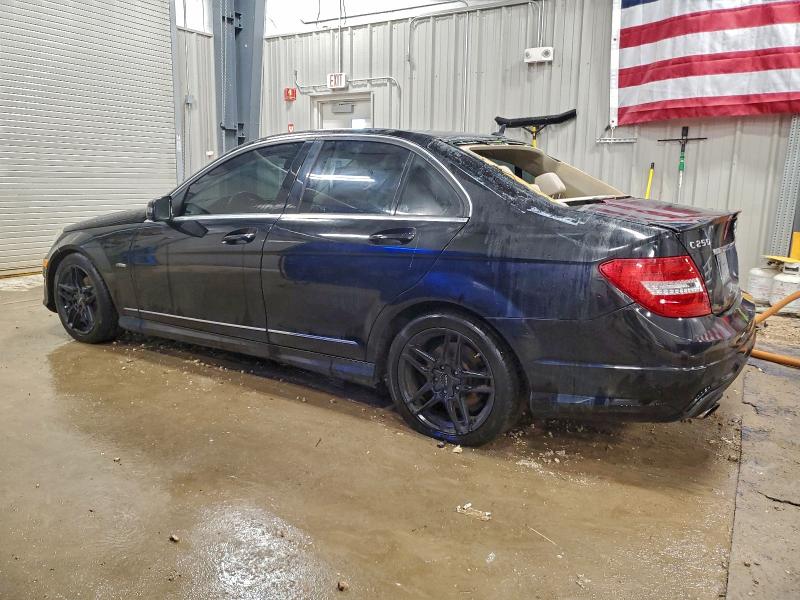 2012 Mercedes-benz C მანქანა იყიდება აუქციონზე, vin: WDDGF4HB3CR238893, აუქციონის ნომერი: 70048555