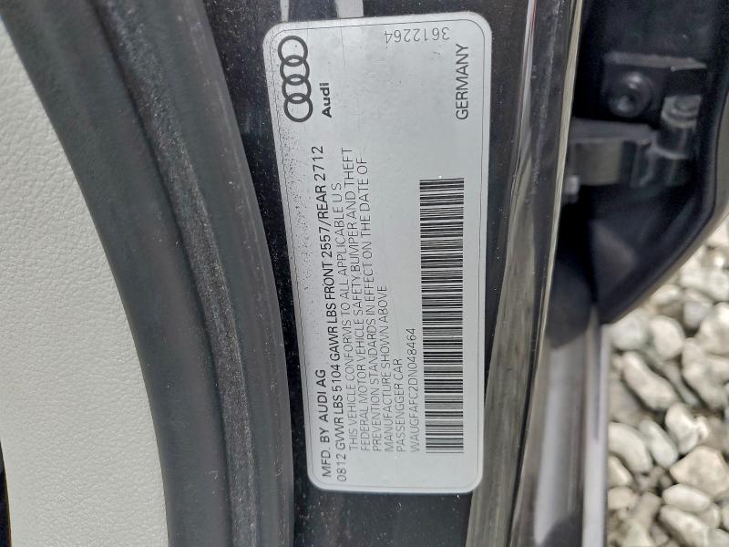 Продаж на аукціоні авто 2013 Audi A6, vin: WAUGFAFC2DN048464, номер лоту: 96422185
