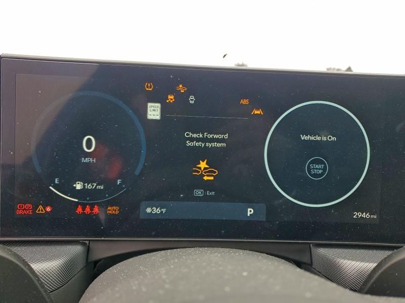 97505365 :رقم المزاد ، KMHL14JA0RA399925 vin ، 2024 Hyundai Sonata مزاد بيع