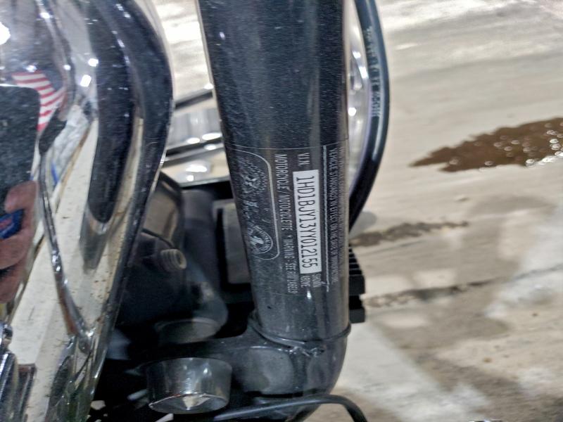 Aukcja sprzedaży 2000 Harley-davidson Flstc, vin: 1HD1BJY13YY012155, numer aukcji: 95866055