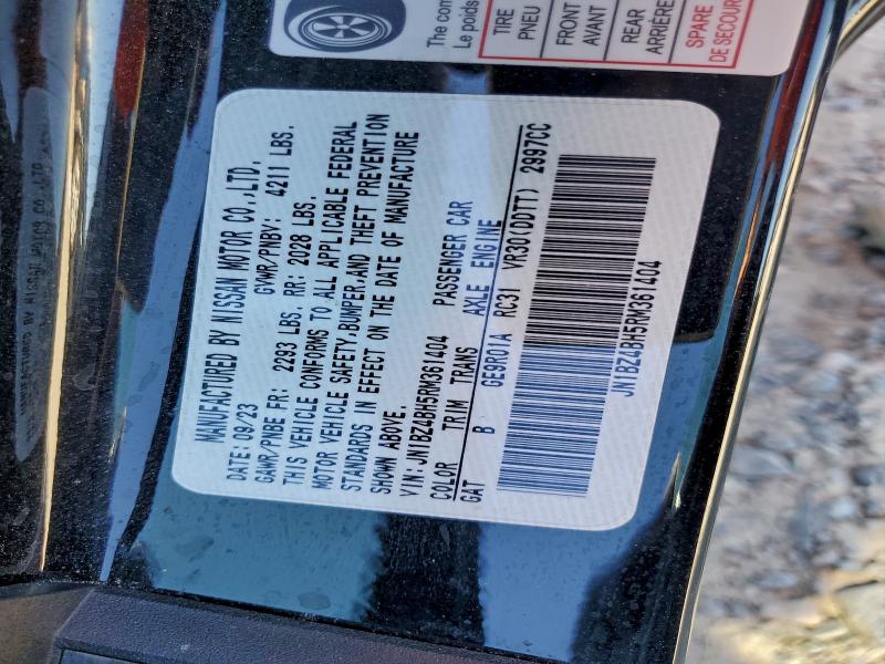 Продаж на аукціоні авто 2024 Nissan Z Performa, vin: JN1BZ4BH5RM361404, номер лоту: 98007315