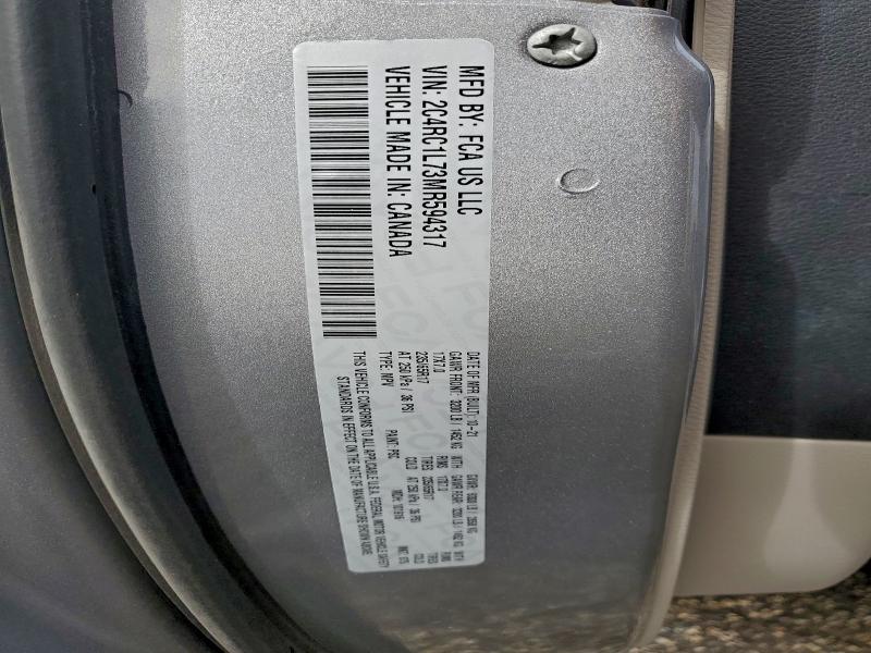 Aukcja sprzedaży 2021 Chrysler Pacifica, vin: 2C4RC1L73MR594317, numer aukcji: 96273305