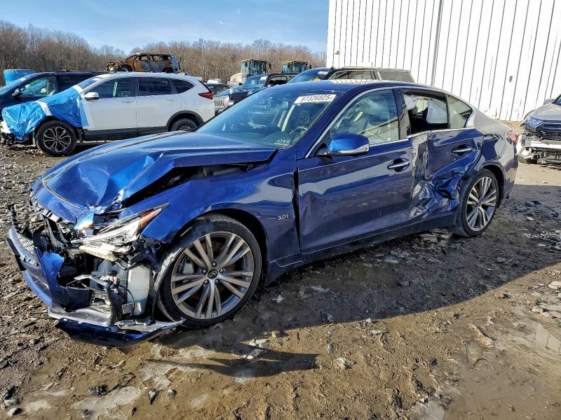 Продажа на аукционе авто 2019 Infiniti Q50 Luxe, vin: JN1EV7AR2KM592013, номер лота: 97326825