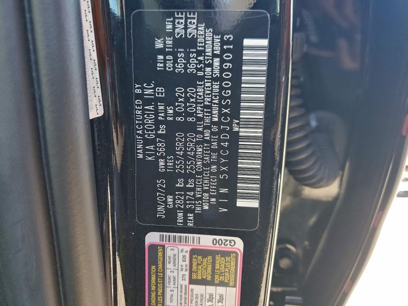 2025 Kia Ev6 მანქანა იყიდება აუქციონზე, vin: 5XYC4DJCXSG009013, აუქციონის ნომერი: 96105515