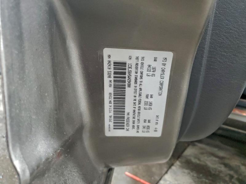 95542625 :رقم المزاد ، 1C3EJ56H5WN294900 vin ، 1998 Chrysler Cirrus Lxi مزاد بيع