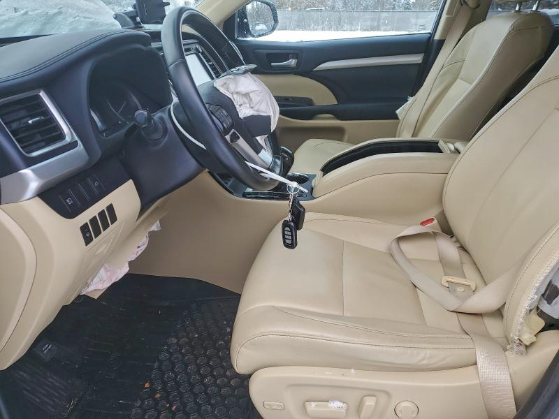 2017 Toyota Highlander მანქანა იყიდება აუქციონზე, vin: 5TDJGRFH4HS036364, აუქციონის ნომერი: 96720905