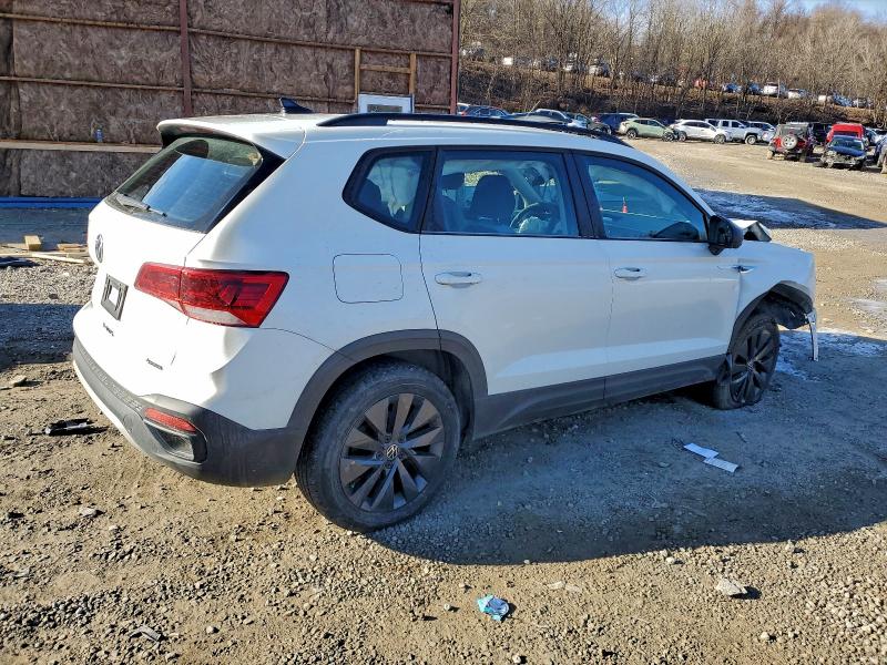 2022 Volkswagen Taos მანქანა იყიდება აუქციონზე, vin: 3VVAX7B21NM016947, აუქციონის ნომერი: 97450005