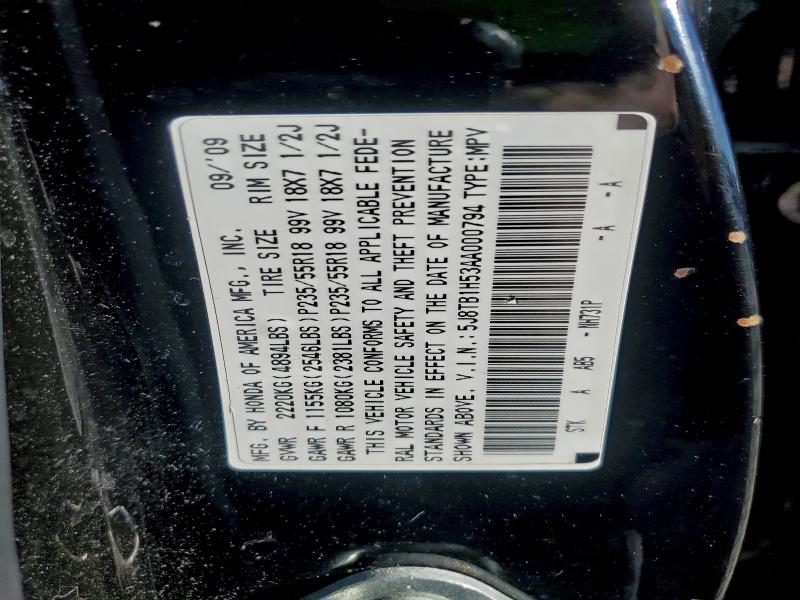 Aukcja sprzedaży 2010 Acura Rdx, vin: 5J8TB1H53AA000794, numer aukcji: 96901495