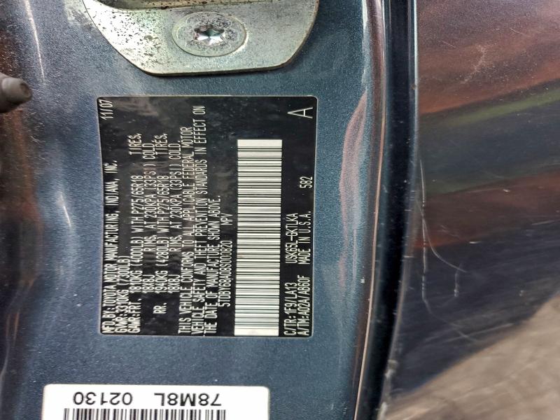 Продажа на аукционе авто 2008 Toyota Sequoia, vin: 5TDBY68A08S000820, номер лота: 95995265