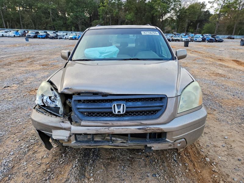 97756765 :رقم المزاد ، 2HKYF18534H605887 vin ، 2004 Honda Pilot مزاد بيع