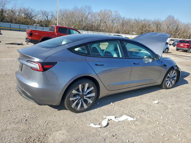 2025 Tesla Model 3 მანქანა იყიდება აუქციონზე, vin: 5YJ3E1EA2SF076409, აუქციონის ნომერი: 95768125