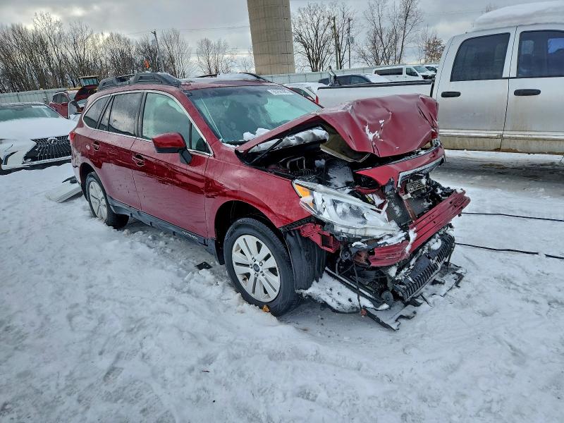 2017 Subaru Outback მანქანა იყიდება აუქციონზე, vin: 4S4BSADC2H3345310, აუქციონის ნომერი: 96255385