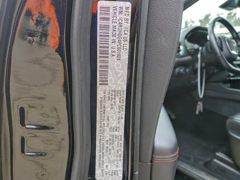 Aukcja sprzedaży 2023 Dodge Durango, vin: 1C4RDHDG4PC601924, numer aukcji: 95789555