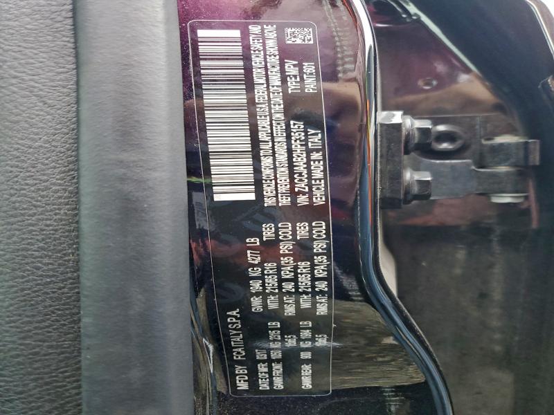 95315265 :رقم المزاد ، ZACCJAAB2HPF35157 vin ، 2017 Jeep Renegade S مزاد بيع