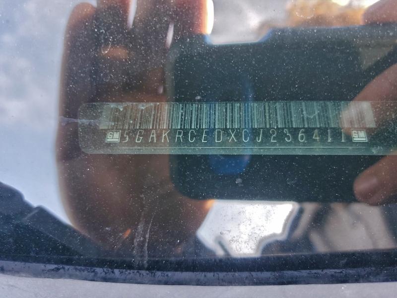 Aukcja sprzedaży 2012 Buick Enclave, vin: 5GAKRCEDXCJ236411, numer aukcji: 92058785