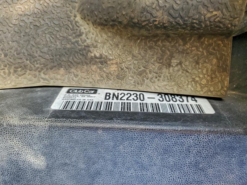 Aukcja sprzedaży 2022 Club Car Tempo Fla, vin: BN2230308374, numer aukcji: 95037005