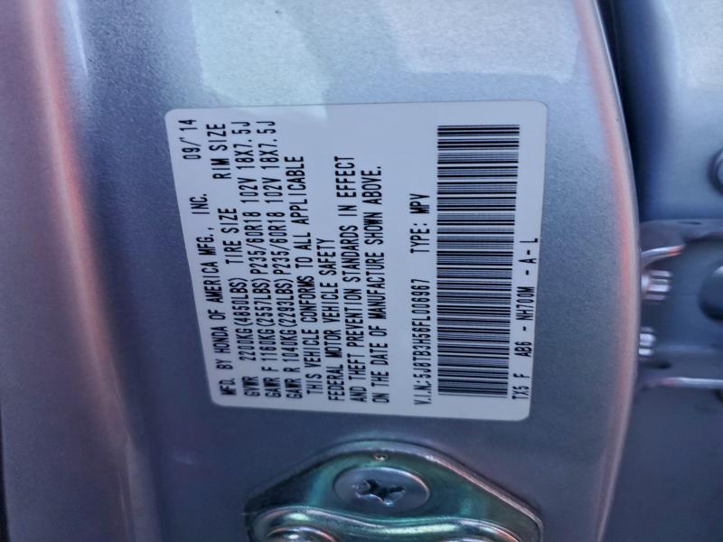 2015 Acura Rdx მანქანა იყიდება აუქციონზე, vin: 5J8TB3H56FL006967, აუქციონის ნომერი: 94839655