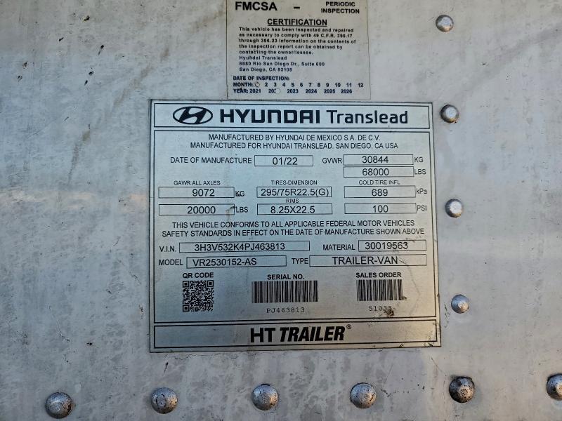95553435 :رقم المزاد ، 3H3V532K4PJ463813 vin ، 2023 Hyundai Unknown مزاد بيع
