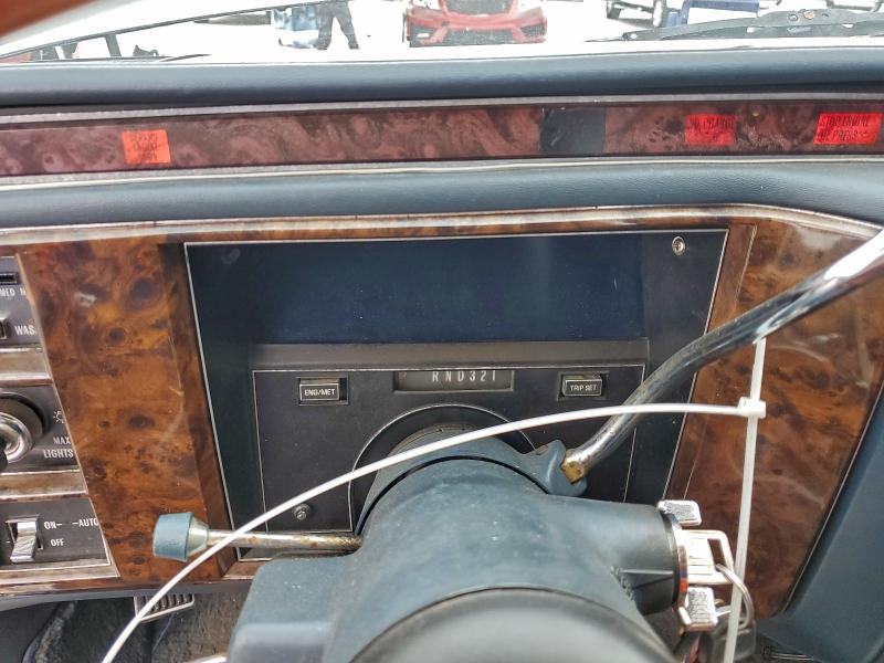 97801025 :رقم المزاد ، 1G6DW5476LR733645 vin ، 1990 Cadillac Brougham مزاد بيع