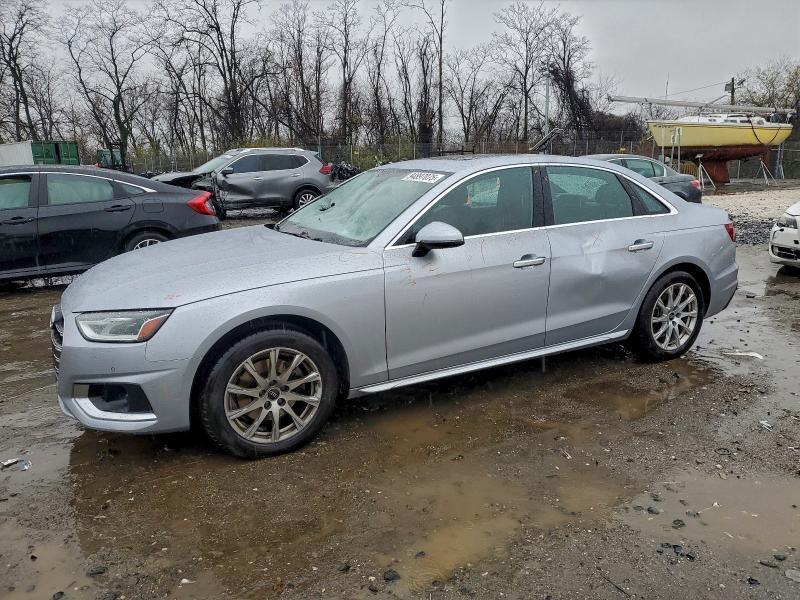 2022 Audi A4 მანქანა იყიდება აუქციონზე, vin: WAUABAF4XNN001436, აუქციონის ნომერი: 94897075