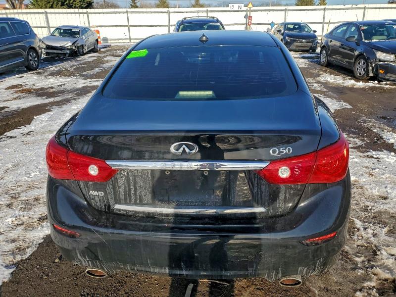 96899475 :رقم المزاد ، JN1BV7AR9EM693749 vin ، 2014 Infiniti Q50 مزاد بيع