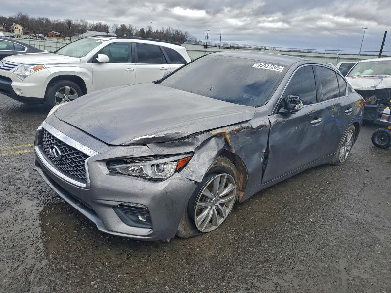 96937265 :رقم المزاد ، JN1CV7AR8KM350074 vin ، 2019 Infiniti Q50 Pure مزاد بيع