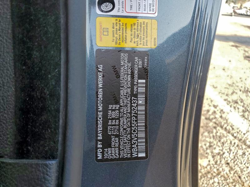 Aukcja sprzedaży 2015 Bmw 428, vin: WBA3V5C55FP752437, numer aukcji: 97733075