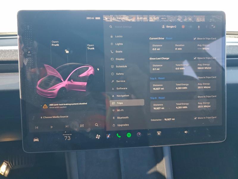 Продажа на аукционе авто 2025 Tesla Model 3, vin: 5YJ3E1EA8SF986016, номер лота: 95724325