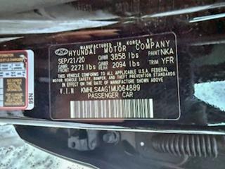 Aukcja sprzedaży 2021 Hyundai Elantra, vin: KMHLS4AG1MU064889, numer aukcji: 97581515