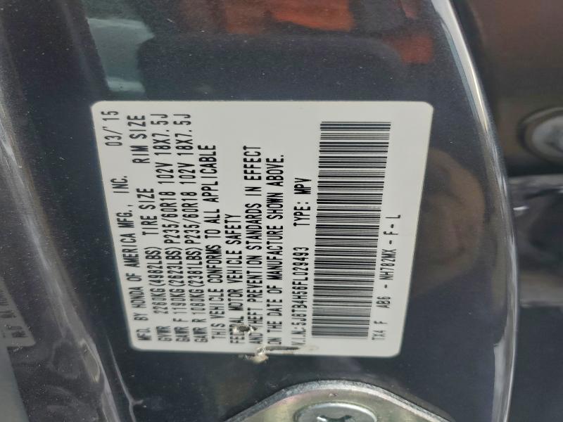 Продажа на аукционе авто 2015 Acura Rdx Techno, vin: 5J8TB4H56FL029493, номер лота: 94257425