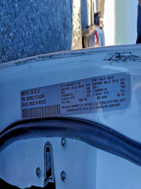 Продаж на аукціоні авто 2026 Ram 2500, vin: 3C63R5CL1TG163690, номер лоту: 94878925
