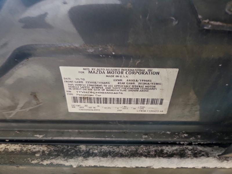 Продаж на аукціоні авто 2011 Mazda 6, vin: 1YVHZ8CH0B5M04876, номер лоту: 96461585
