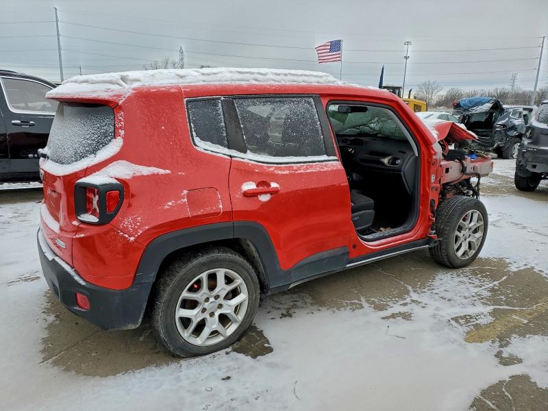 Продажа на аукционе авто 2016 Jeep Renegade, vin: ZACCJABT0GPD59926, номер лота: 96474645