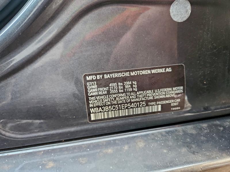 94771675 :رقم المزاد ، WBA3B5C51EP540125 vin ، 2014 Bmw 328 مزاد بيع