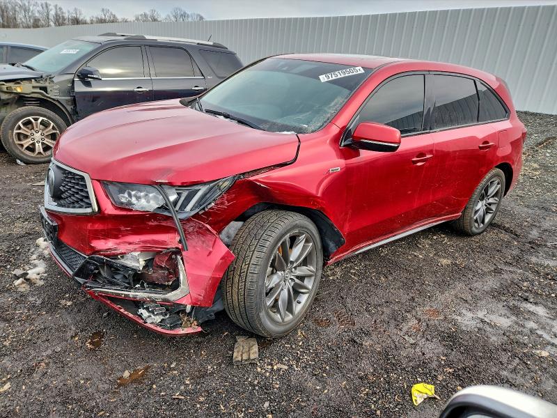 Auction sale of the 2019 Acura Mdx A-spec, vin: 5J8YD4H0XKL004305, lot number: 97519505
