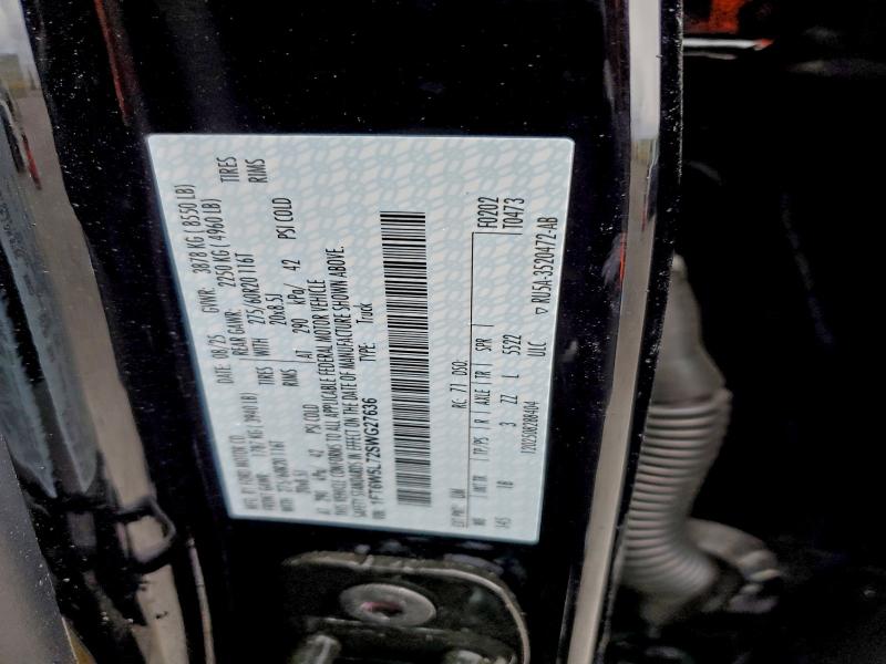 Aukcja sprzedaży 2025 Ford F150, vin: 1FT6W5L72SWG27636, numer aukcji: 97660085