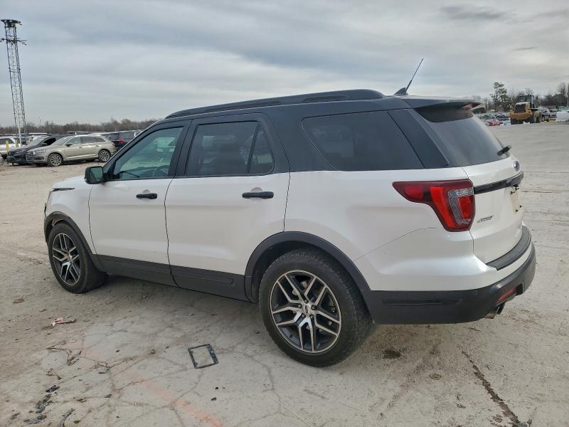 97102275 :رقم المزاد ، 1FM5K8GT6JGA42840 vin ، 2018 Ford Explorer S مزاد بيع
