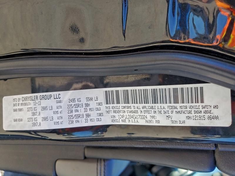 Продажа на аукционе авто 2014 Jeep Cherokee L, vin: 1C4PJLDS4EW173324, номер лота: 96280905