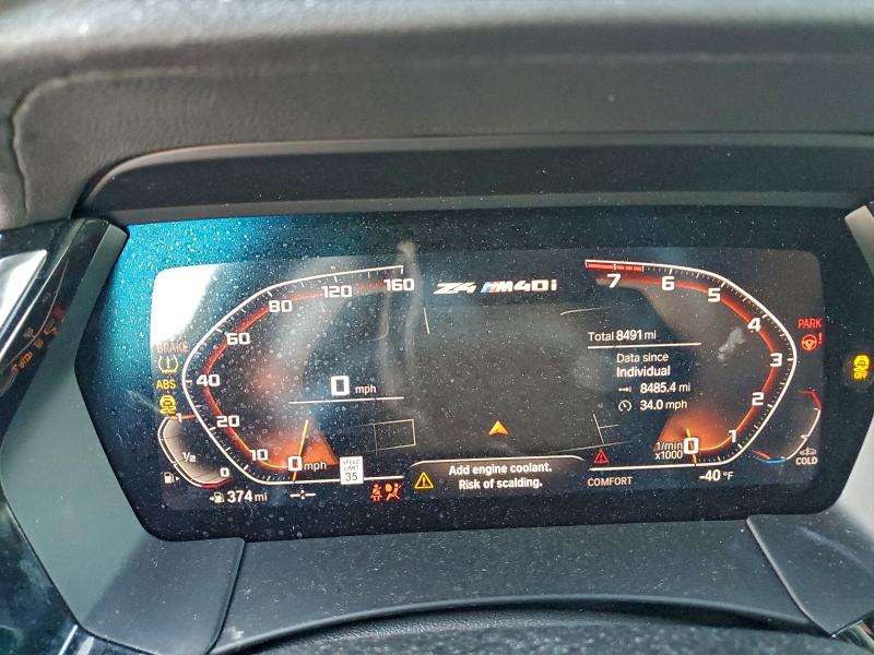 Aukcja sprzedaży 2025 Bmw Z4 M40i, vin: WBAHF9C01SWY46538, numer aukcji: 96670685