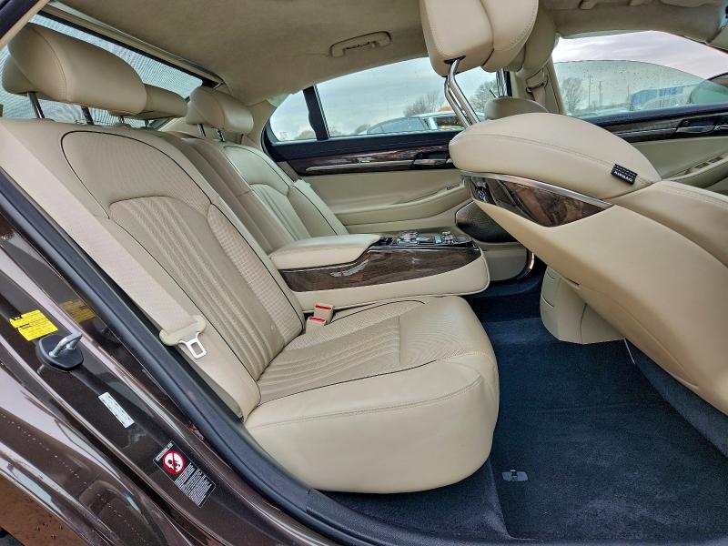 2017 Genesis G90 მანქანა იყიდება აუქციონზე, vin: KMHG34JAXHU026688, აუქციონის ნომერი: 94710445