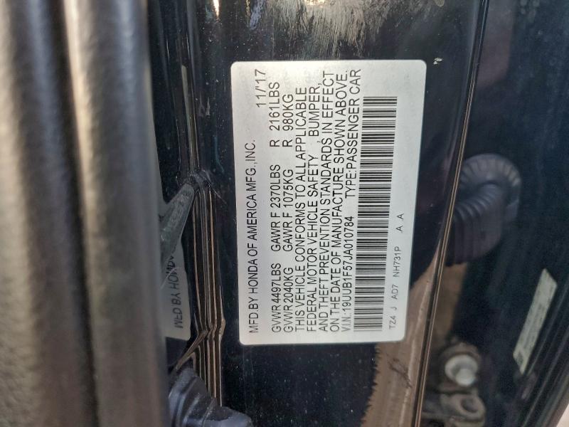 Aukcja sprzedaży 2018 Acura Tlx, vin: 19UUB1F57JA010784, numer aukcji: 96536485