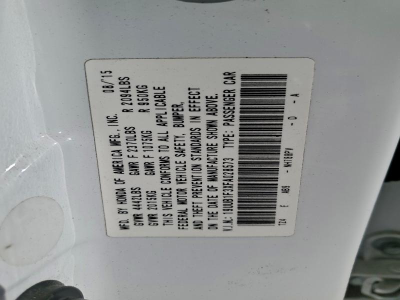 Продаж на аукціоні авто 2015 Acura Tlx, vin: 19UUB1F3XFA028573, номер лоту: 96451025