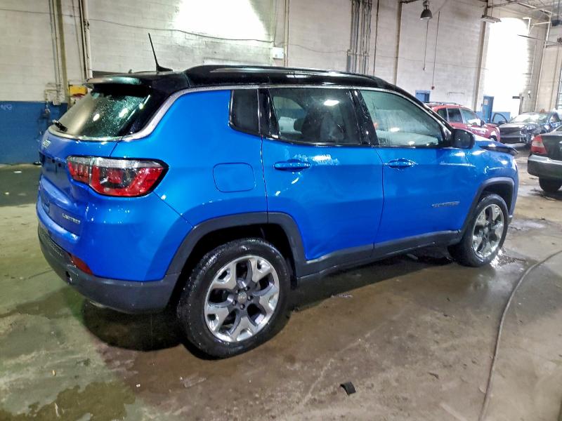 2020 Jeep Compass მანქანა იყიდება აუქციონზე, vin: 3C4NJDCB3LT101239, აუქციონის ნომერი: 95213355