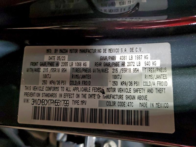 Продажа на аукционе авто 2023 Mazda Cx-30 Pref, vin: 3MVDMBCM7PM561799, номер лота: 96884765