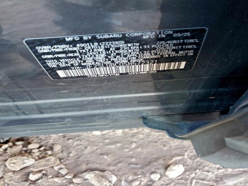 96004255 :رقم المزاد ، JF2SLDBC0SH572321 vin ، 2025 Subaru Forester مزاد بيع