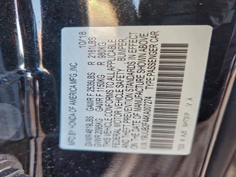 Продажа на аукционе авто 2019 Acura Tlx Techno, vin: 19UUB2F44KA007274, номер лота: 96466475