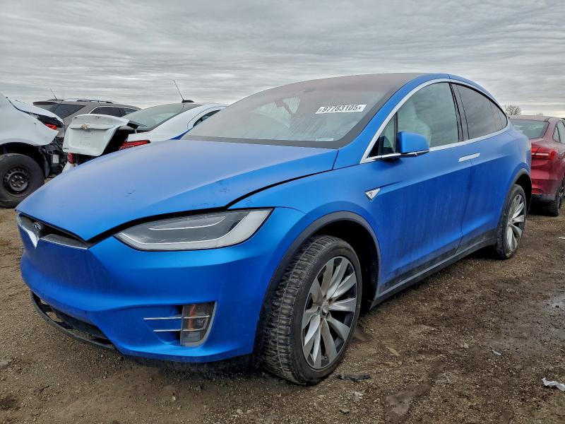2016 Tesla Model X მანქანა იყიდება აუქციონზე, vin: 5YJXCAE44GF019850, აუქციონის ნომერი: 97783105